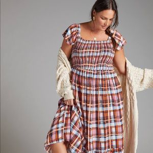 Anthropologie maxi dress